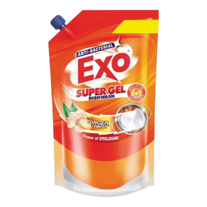 Exo Anti-Bacterial Goodness of Ginger Super Gel Dishwash 100g