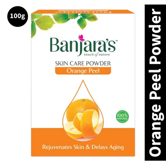 Banjara's Skin Powder Orange Peel Care Delays Aging 100g