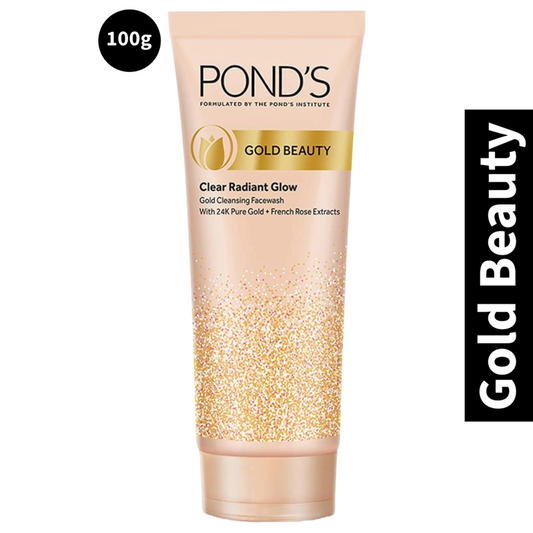 Ponds Gold Beauty Face Wash 100g (Pack of 1)