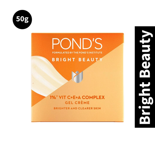 Ponds Bright Beauty 1% Vit C+E+A Gel Creme (50gm) (Pack of 1)