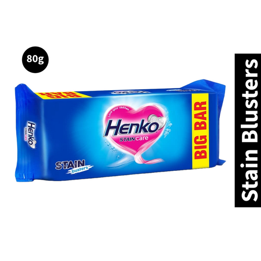 Stain Busters Henko Stain Care Detergent Bar 80g