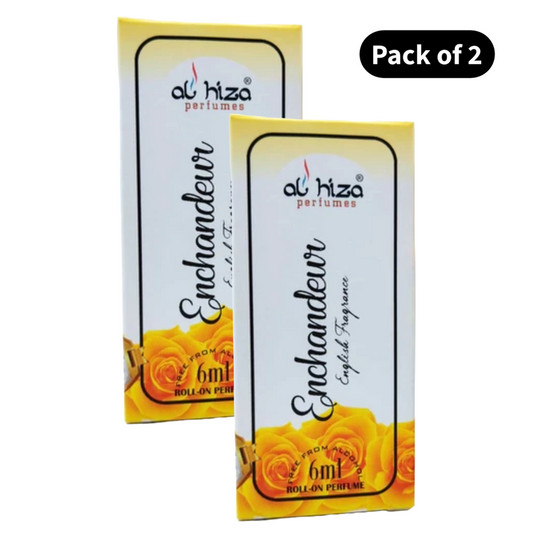 Al Hiza Enchandeur Perfume (6ml)(Pack of 2)