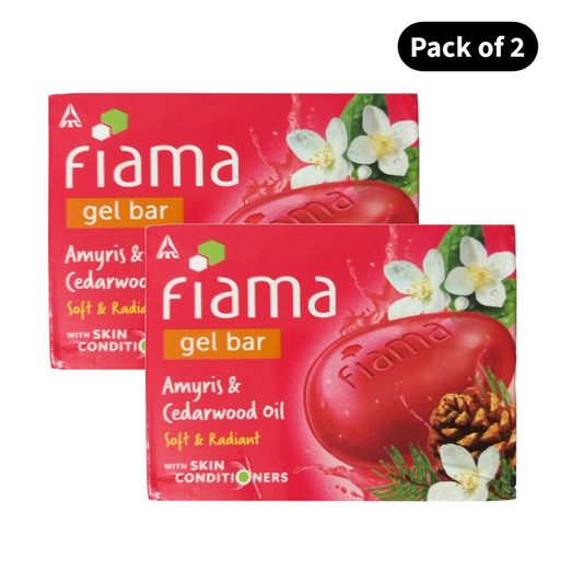 Fiama Amyris & Cedarwood Oil Gel Bar (125gm)(Pack of 2)