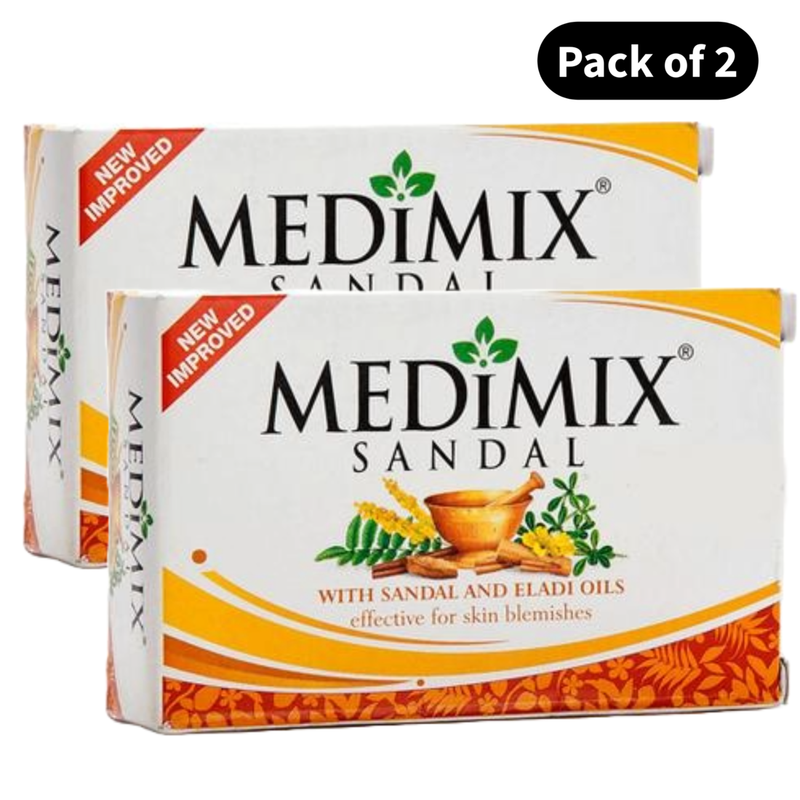 Medimix Classic Sandal Bathing Soap - Pack Of 2 (125gm)