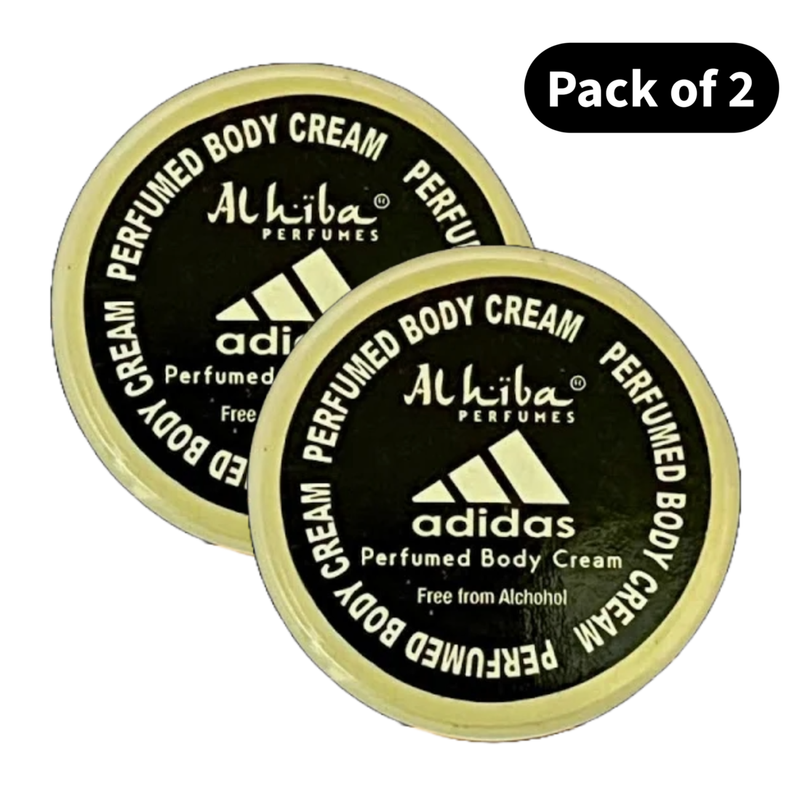 Al Hiba Perfume Body Cream Adidas (10gm) (Pack of 2)