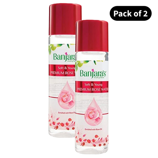 Banjara's Soft & Young Rose Water Premium (30ml) (Pack of 2)