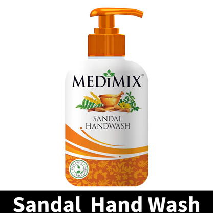 Medimix Hand Wash With 18 Herbs Sandal - 225ml