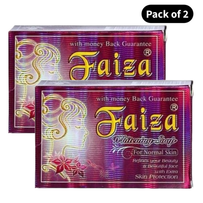 Faiza Whitening Soap (90gm)(Pack of 2)