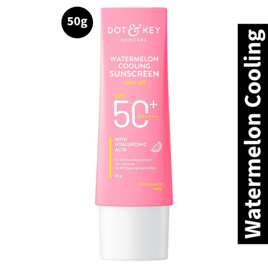 Dot & Key Watermelon Cooling Sunscreen SPF 50 PA++++ (50gm)(Pack of 1)