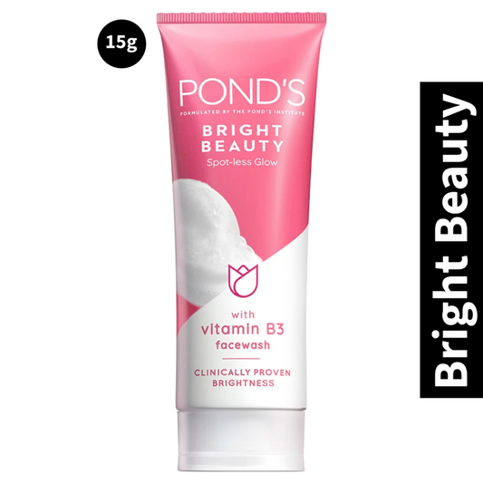 Ponds Bright Beauty Glow Face Wash (15gm) (Pack of 1)