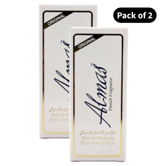 Al Mas Roll On Perfume (6ml)(Pack of 2)