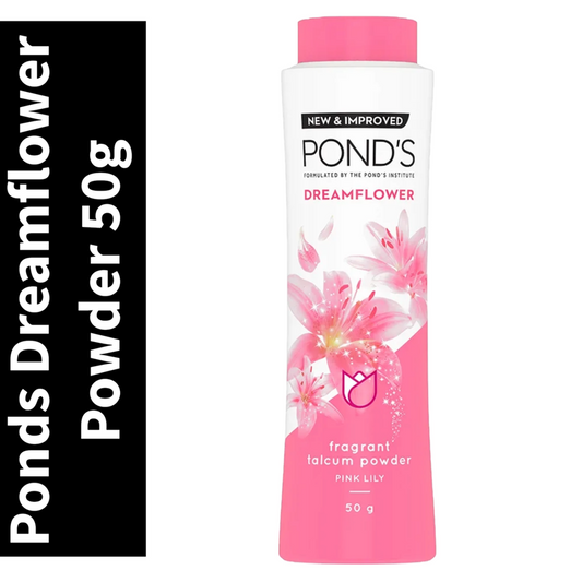 Ponds Dreamflower Fragrant Talc, 50 g Bottle