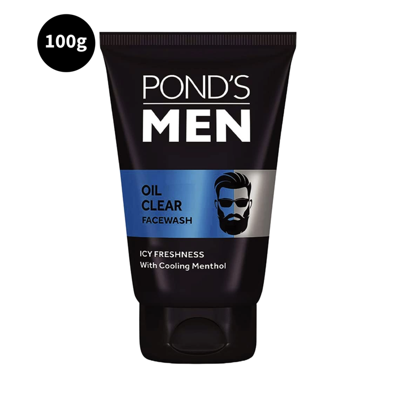 Oil Clear Ponds Men Face Wash 100g