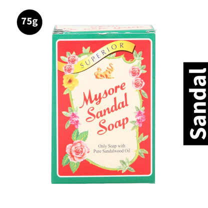 Sandal Mysore Pure Sandalwood Oil Soap 75g