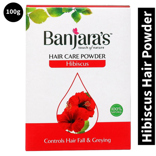 Banjara's Hibiscus Hair Care Powder 100g