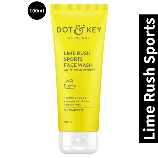 Skincare Dot & Key Lime Rush Sports Face Wash 100ml