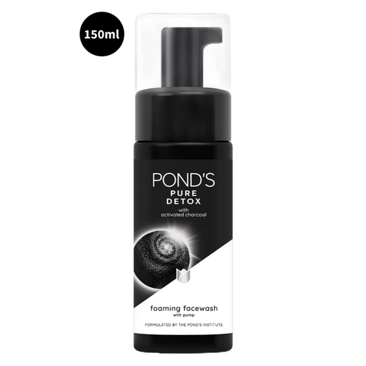 Pure Detox Activated Charcoal Ponds Foaming Face Wash 150ml