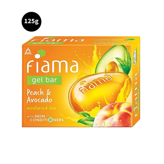 Fiama Moisturised Skin Gel Bar Peach & Avocado 125g