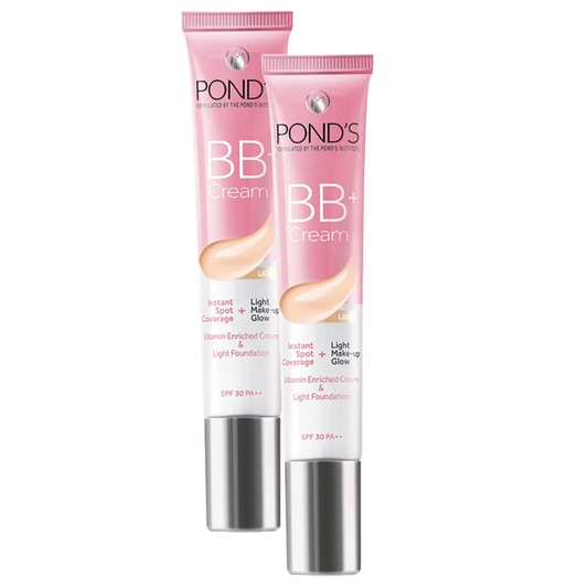 Ponds BB+ Light Fairness Cream SPF30 9g (Pack Of 2)