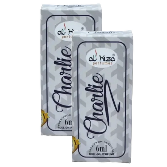 Al Hiza Charlie Roll On Perfume 6ml Pack of 2