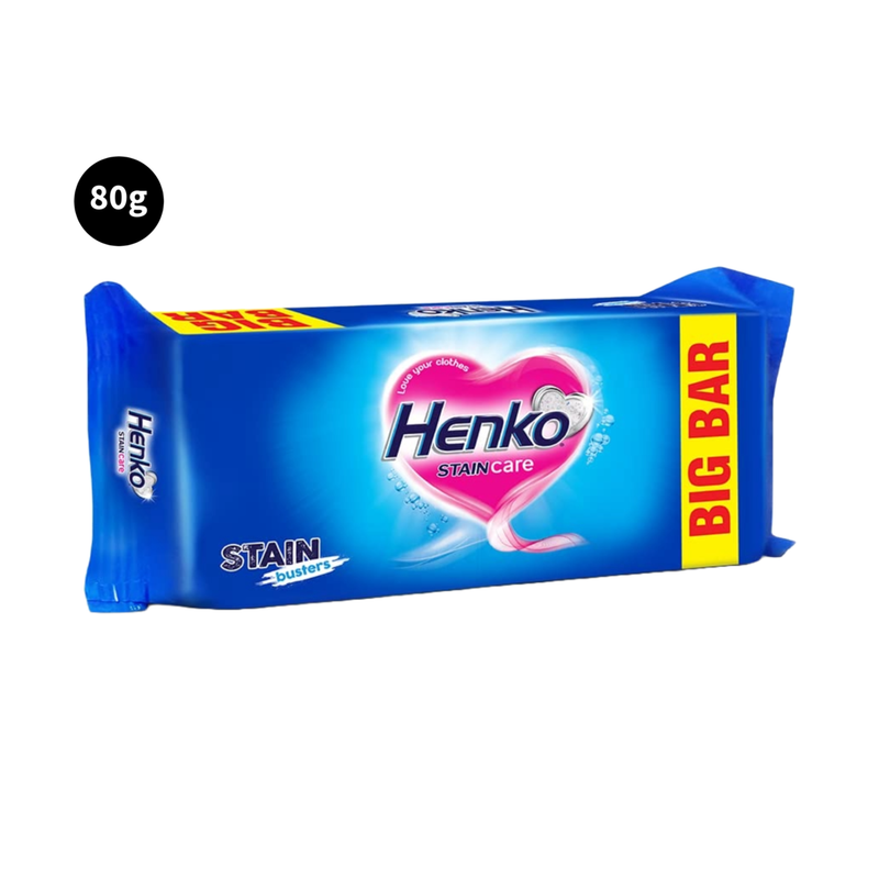 Stain Care Henko Stain Busters Detergent Bar 80g