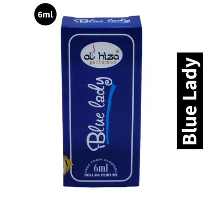 Al Hiza Blue Lady Roll On Perfume 6ml