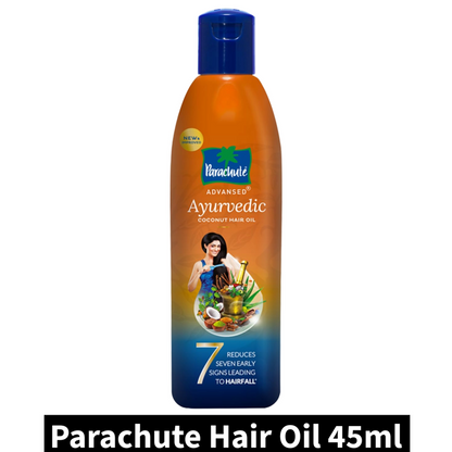 Parachute Ayurvedic Advanced Hair Oil (45ml)(Pack of 1)