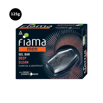 Fiama Charcoal & Grapefruit Gel Bar Men Deep Clean 125gm