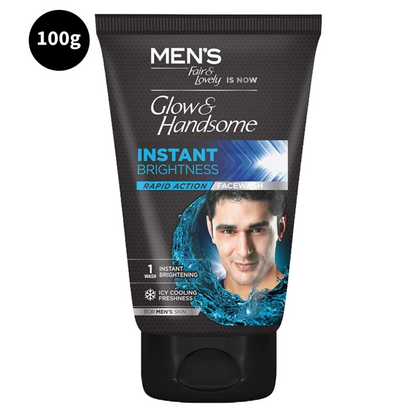 Instant Brightness Glow & Lovely Rapid Action Face Wash 100g