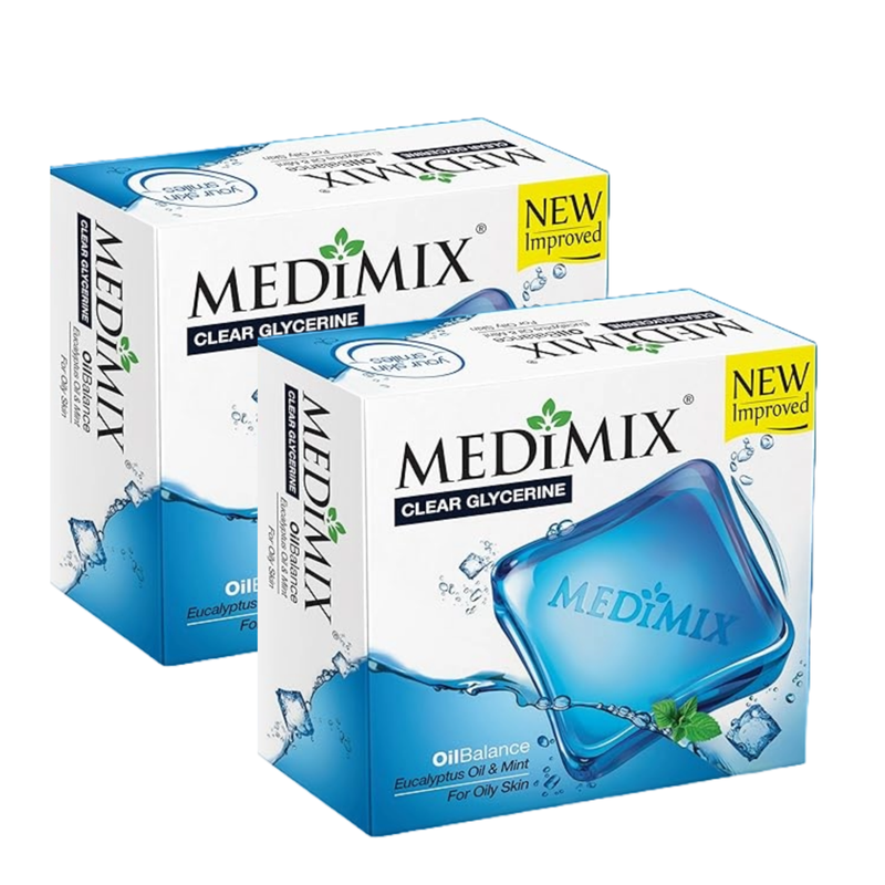 Medimix Hand Made Oil Balance Soap - 400g (Pack Of 2)