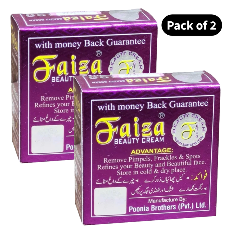 Faiza Beauty Cream (28gm)(Pack of 2)