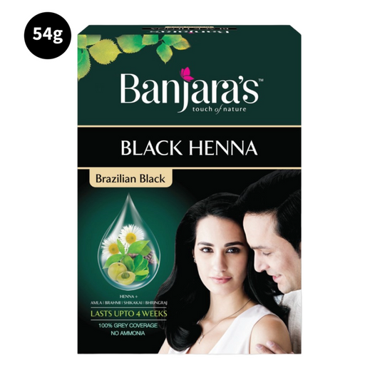 Black Banjara's Henna Hair Color Brazilian 54g