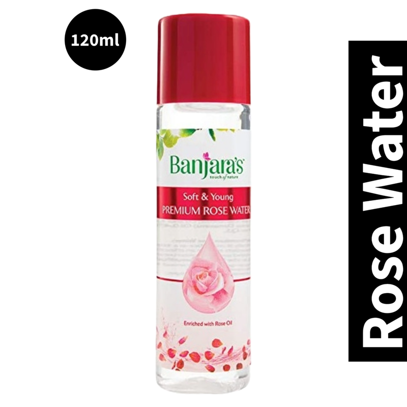 Banjara's Soft & Young Premium Rose Water 120ml