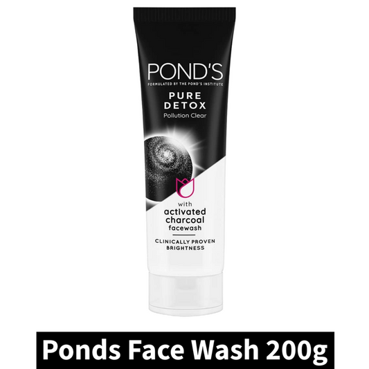 Pure Detox Ponds Activated Charcoal Face Wash 200g