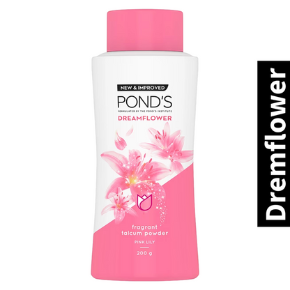 Dreamflower Ponds Frangrant Pink Lily Talcum Powder 200g