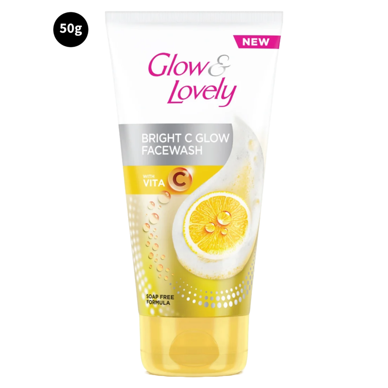 Bright C Glow Glow & Lovely With Vita Face Wash 50g