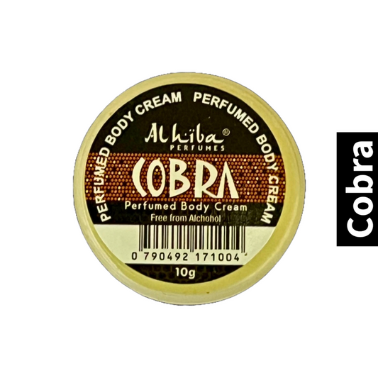 Perfume Body Cream Cobra Al Hiba 10g