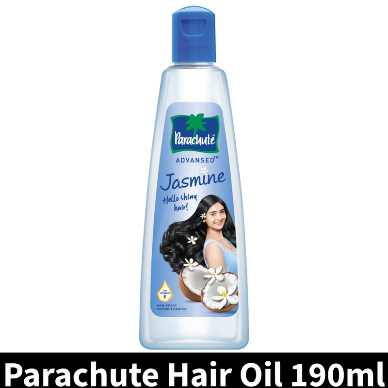 Parachute Advansed Jasmine Shiny Hair Oil (190ml)(Pack of 1)