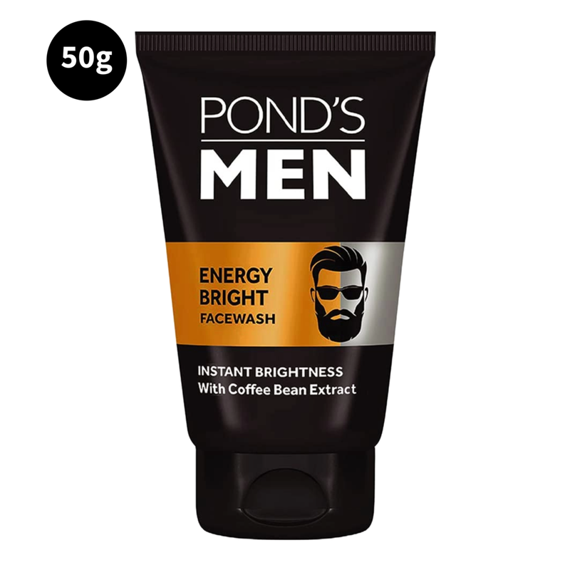 Ponds Men Energy Bright Face Wash - (50g) (Pack of 1)