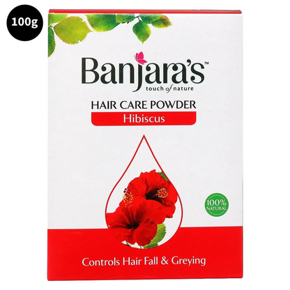 Banjara's Hair Powder Hibiscus Care Greying 100g