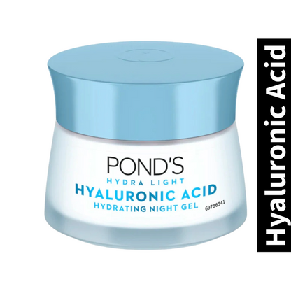 Hydra Light Ponds Hyaluronic Acid Night Gel 50gm