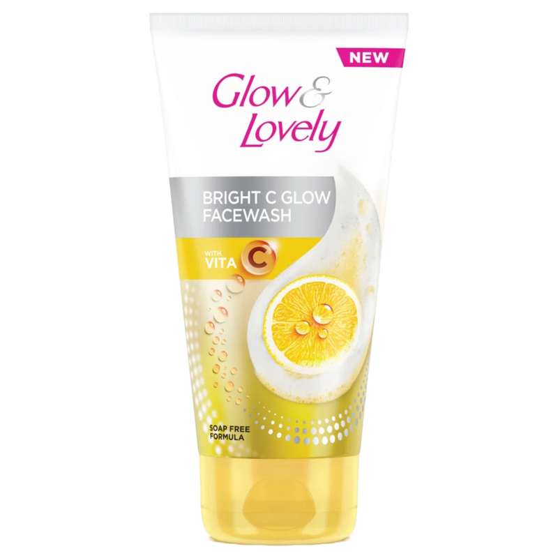 Bright C Glow Glow & Lovely With Vita Face Wash 150g