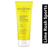 Lime Rush Sports Dot & Key Skincare Face Wash 100ml