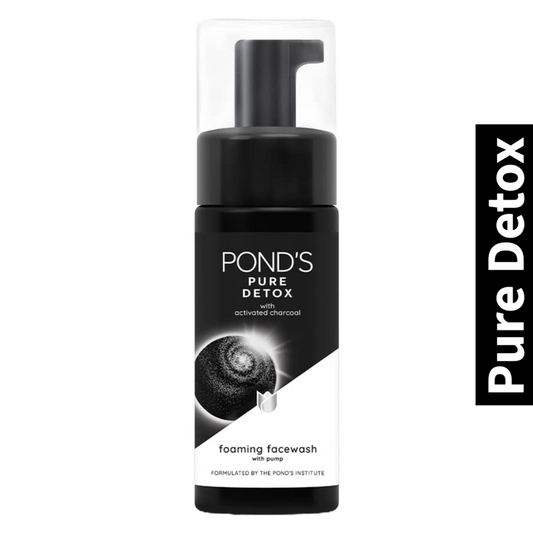 Activated Charcoal Foaming Ponds Pure Detox Face Wash 150ml