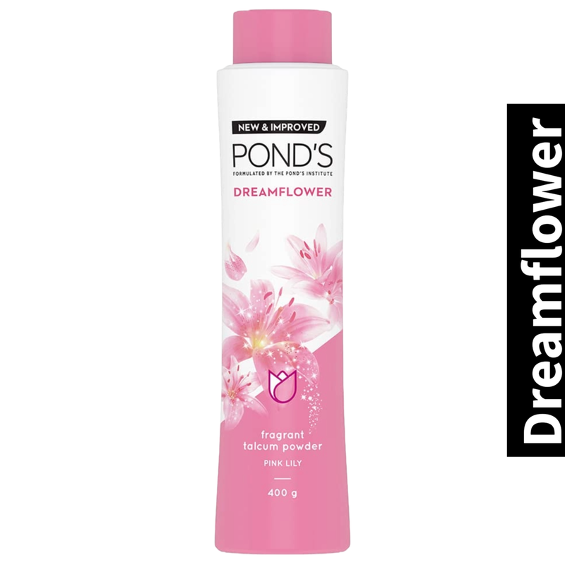 Dreamflower Ponds Frangrant Pink Lily Talcum Powder 400g