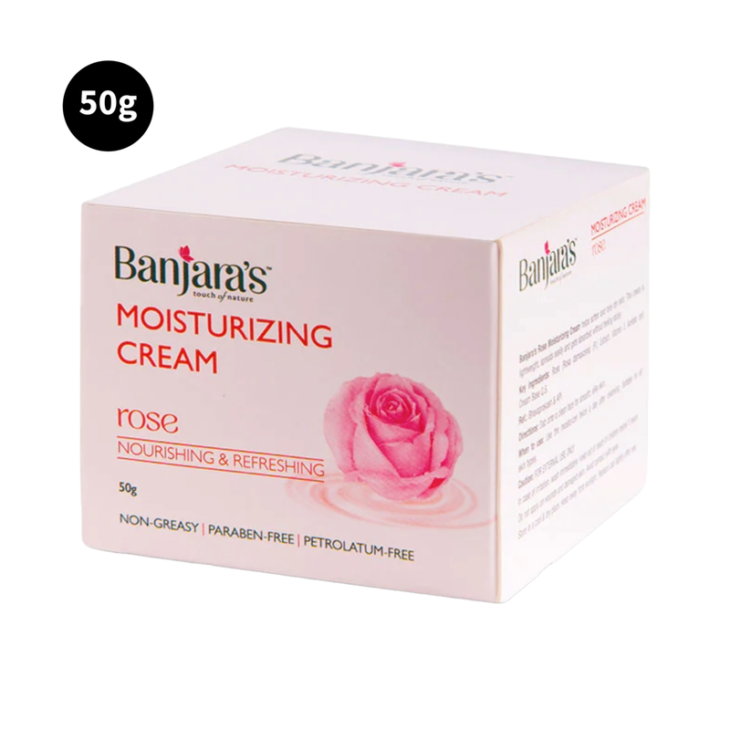 Banjara's Moisturizing Rose Cream 50gm