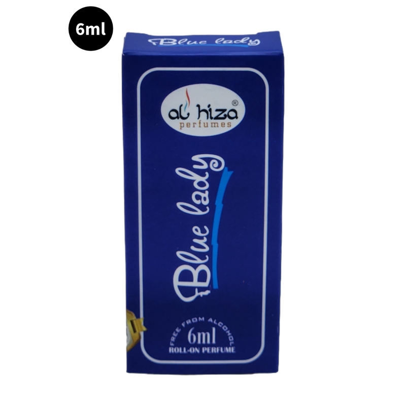 Al Hiza Blue Lady Perfume (6ml)(Pack of 1)