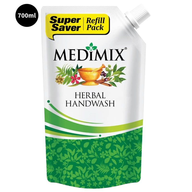 Medimix Herbal Hand Wash with 18 Herbs - 700 ml