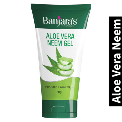 Banjara's Aloe Vera & Neem Skin Moisturizing Gel 50g