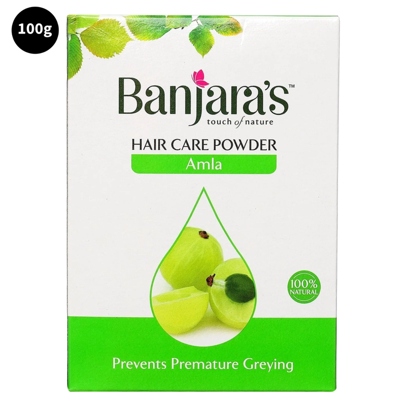 Care Banjara's Amla Prevents Greying Hair Powder 100g